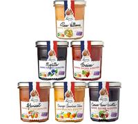 Lucien Georgelin Préparation de fruits Sans Sucres Ajoutés Le lot de 6 pots 320g NUTRISCORE A