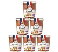 Lucien Georgelin Préparation Sans Sucres Ajoutés Abricot NUTRISCORE A Le pack de 6 pots de 320g