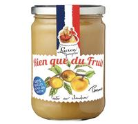 Lucien Georgelin Purée de Pomme Sans Sucres Ajoutés "Rien que du Fruit" le bocal de 560g
