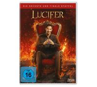 LUCIFER: STAFFEL 6 - TOM ELLIS,LAUREN GERMAN,KEVIN ALEJANDRO 3 DVD NEUF