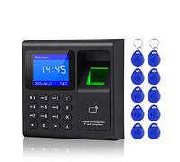 LUCINE 1.8 Pouces Biométrique Empreinte Digitale Système de Présence de Temps Enregistreur D'horloge Dispositif D'enregistrement Machine électronique F30