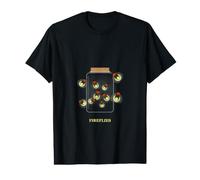 Lucioles Lumineuses dans Un Pot Lightning Bug Graphique d'été T-Shirt Graphique avec Valeur