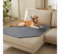 luciphia Couverture Imperméable pour Chien avec Points Antidérapants, Tapis de Chien Robuste Protection Canapé Lit Voiture, Lavable en Machine, Idéale pour GrandsPetits Chiens, Gris Clair 101x127cm