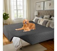 luciphia Couverture Imperméable pour Chien avec Points Antidérapants, Tapis de Chien Robuste Protection Canapé Lit Voiture, Lavable en Machine, Idéale pour GrandsPetits Chiens, Gris 208_x_259cm