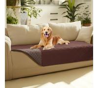 luciphia Couverture Imperméable pour Chien avec Points Antidérapants, Tapis de Chien Robuste Protection Canapé Lit Voiture, Lavable en Machine, Idéale pour GrandsPetits Chiens, Marron 76_x_178cm