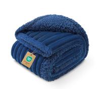 luciphia Couverture Imperméable pour Chien Bleu Marine M(100x145cm)