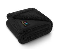 luciphia Couverture imperméable réversible en Polaire Sherpa pour Chien de Petite, Moyenne et Grande Taille (101,6 x 71,1 cm)