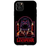 Lucipurr Cat Conjuring Sarcastic Retro Funny Adult Humor Coque pour iPhone 11 Pro Max
