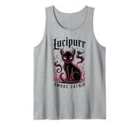 Lucipurr Chat fumé Herbe à Chat Horreur Magicien Mon Meowdy Débardeur