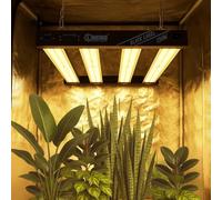 LUCIUS DIGITAL LIGHTING - LED 120 W Black Label - Lumière pour plantes à spectre complet - 2,9 µmol/J, puissance réglable, éclairage professionnel pour culture intérieure