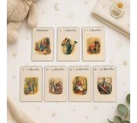 Luck and Luck Séparateurs de Tiroir Peter Rabbit Colorés en Bois