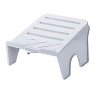 Luck Étagère à chaussures intégrée en plastique à double grille pour la maison, le salon