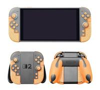 Luck&Link Kit de poignée de contrôleur pour Nintendo Switch 2, peau texturée, antidérapant, absorbant la sueur. Compatible avec les contrôleurs Joy-Con 2, avec poignées, boutons
