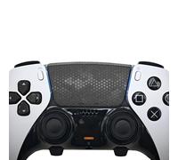 Luck&Link Protecteurs tactiles PS5,Autocollants protecteurs de Texture de Peau pour Boutons à l'arrière de l'PS5DualSense/Edge, Snake Scale-Noir, PS5Edge(2pcs)