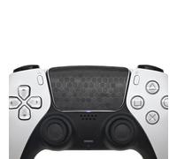 Luck&Link Protecteurs tactiles PS5,Autocollants protecteurs de Texture de Peau pour Boutons à l'arrière de l'PS5DualSense/Edge, Honeycomb-Noir,PS5DualSense(2pcs)