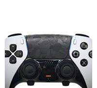 Luck&Link Protecteurs tactiles PS5,Autocollants protecteurs de Texture de Peau pour Boutons à l'arrière de l'PS5DualSense/Edge, Ombre Camouflage-Noir, PS5Edge(2pcs)