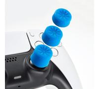 Luck&Link Thumb Grip Kit Joystick Couvercle analogique pour Switch Pro/PS5 Dualsense/Xbox[XSX/XB1] (Bleu)