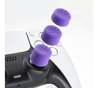 Luck&Link Thumb Grip Kit joystick couvercle analogique pour Switch Pro/PS5 Dualsense/Xbox[XSX/XB1] (Purple)