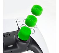 Luck&Link Thumb Grip Kit joystick couvercle analogique pour Switch Pro/PS5 Dualsense/Xbox[XSX/XB1] (Vert)