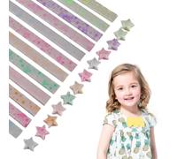 Luck Lot de 210 feuilles de pliable Motif cœur et étoile | Cultivez les compétences manuelles et la coordination œil-main pour les cadeaux de vacances, les cours d'artisanat