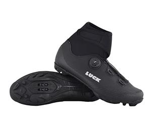 LUCK Mixte Fenix Chaussures de Cyclisme pour l'hiver, Noir, 39 EU