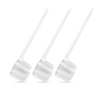 luckaide Lot de 3 cuillères doseuses transparentes - 5 g - Avec graduation de 2 g, 3 g, 4 g - Pour poudre de protéines