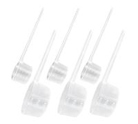 luckaide Lot de 6 cuillères doseuses - Cuillères doseuses - 30 ml - Transparent - 5 g - Avec graduation : 10 ml, 20 ml, 30 ml et 2 g, 3 g, 4 g - Balance pour café en poudre de protéines