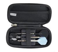 LUCKCDUO Étui à fléchettes en EVA avec base de support intérieure pour ranger en toute sécurité 3 pièces et accessoires, pour un transport facile et un accès rapide lorsque vous en avez besoin