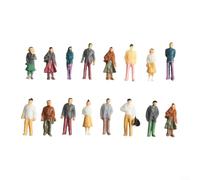 LUCKCDUO Lot de 100 figurines de table à sable pour sublimer vos modèles créatifs avec des figurines détaillées (1:100)