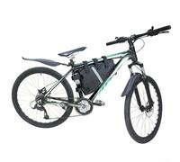 LUCKCDUO Mountain for Bike Triangle Bag with Nylon, Lightweight Construction, and Ventilation Hole for Easy Cable Management and Secure Fit