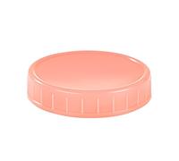 LUCKDANO 1 Couvercle de Pot Mason à Bouche Large avec Bague d'étanchéité | Bouchons de Remplacement en PP Durables pour Bocaux de Conserve en Verre de 2,7 Pouces et 3,4 Pouces | Étanche, étanche et