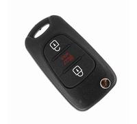 LUCKDANO 2012 Rondo Key Noir 3 Boutons Remplacement Télécommande ob Shell Pad Case pour Soul New LJ - Durable et Élégant Étui pour Clé