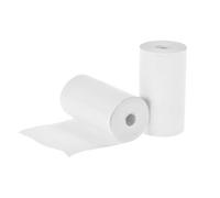 LUCKDANO 5 Rouleaux de Papier de Reçu Thermique 57 X 25 Mm pour Imprimante de Caisse Enregistreuse Compatible avec Peripage, Poooli, Paperang - de Reçus Thermiques de Haute qualité (Pas d'adhésif
