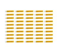 LUCKDANO 50 Pièces Thermistance 10K Capteur de Température Résistance à Couche Mince, Résistances Thermiques Fiables pour des Applications Polyvalentes, Température de Fonctionnement -40~120 ℃