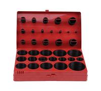 LUCKDANO 70-durometer-nitrile-O-ring-assortment-00151 O 419pcs Assortiment Set - Kit Universel en Caoutchouc avec 32 Tailles, Joints pour Vannes, Voitures, Pompes et électriques