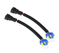 LUCKDANO 9006 Ceramic Plug 2 Pièces 9006 Connecteur en Céramique Prise de Courant Extension Faisceau de Câblage Prises Adaptateur pour Phares et Feux de Route