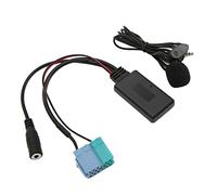 LUCKDANO Adaptateur Bluetooth AUX in 6 + 8 Broches, Remplacement de Microphone Mains Libres pour Radio Bravo Depuis 2007