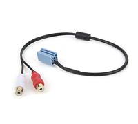 LUCKDANO Adaptateur de Câble 8 Broches Mini ISO, pour Changeur de Disque Compact BlaPunkt, Ligne Stéréo de Voiture