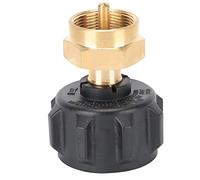 LUCKDANO Adaptateur de Recharge de Adaptateur de Recharge Universel - Valve de Régulation de Cylindre en Laiton QCC1 à 1LB - Connexion Rapide pour Les Barbecues, Le Camping et Les Appareils à Gaz de
