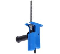 LUCKDANO Adaptateur de Scie Alternative avec Poignée Ergonomique - Convertisseur de Perceuse électrique vers Scie Alternative pour la Coupe du Bois, du PVC et du Métal - Jeux de Lames en Option (2