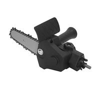 LUCKDANO Adaptateur de Tête de Conversion de Scie - Transformez Votre Perceuse électrique en Tronçonneuse - Acier Inoxydable Durable avec Poignée Auxiliaire Parfait pour Les Projets de Bricolage