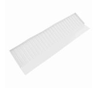 LUCKDANO Adges D'évier de Cuisine Protecteur Protecteur Extensible Silicone Splashoproping Mat Guard pour les Lavabos de Baignoire de Salle de Bain (WHITE)