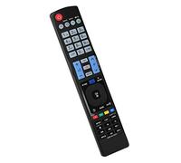LUCKDANO AKB73615303 Akb73615362 Télécommande TV pour AKB73615303 - Contrôleur TV Multifonction avec Grands Boutons pour Une Utilisation Facile - Compatible avec Plusieurs Modèles