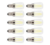 LUCKDANO Ampoule LED 10 Pièces E14 Mini Ampoule LED Haute luminosité 1,5 W de Remplacement à économie d'énergie Adaptée à l'éclairage de la Maison, du Restaurant et de l'hôtel