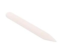 LUCKDANO Art Bone to Natural Bone Outil de Dossier pour Marquer, Plier et Rainer l'artisanat du Cuir - Outil Durable en Os Véritable de 15,2 Cm pour un Contrôle de Précision