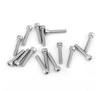 LUCKDANO Assortiment de Vis Métriques, Vis Hexagonales de Tête à Douille avec Laveuse à écrou Hexagonale Assortiment (M5 150pcs)
