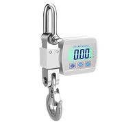 LUCKDANO Balance de Grue à Affichage Numérique LCD - 0,05 à 500 Kg, Outil de Poids Portable et Robuste avec écran LCD rétroéclairé pour une Lecture Facile (WHITE)