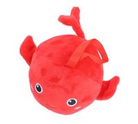 LUCKDANO Balle en Peluche pour bébé, Hochet Sensoriel Doux, Jouet pour Nourrissons, Tout-Petits, Suivi des Yeux, Temps sur Le Ventre, Jeu de Développement, Tissu en Peluche Doux