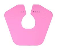 LUCKDANO Barber Neck Strip, Cape Cape Silicone Hair Coute Coup Toires Cap pour Coupes de Cheveux avec Sceau de Cou Réglable 50 Cm X 43 Cm pour les Salons Professionnels et Usage Domestique (PINK)