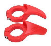 LUCKDANO Barons DE Vélo Ends, Guidon à Vélo Extender Mountain Bike Gropwars Mini Bike Rest Goidon 1 Paire EXTRACTIONS DE BAR EXTENDES PLACH (rouge)